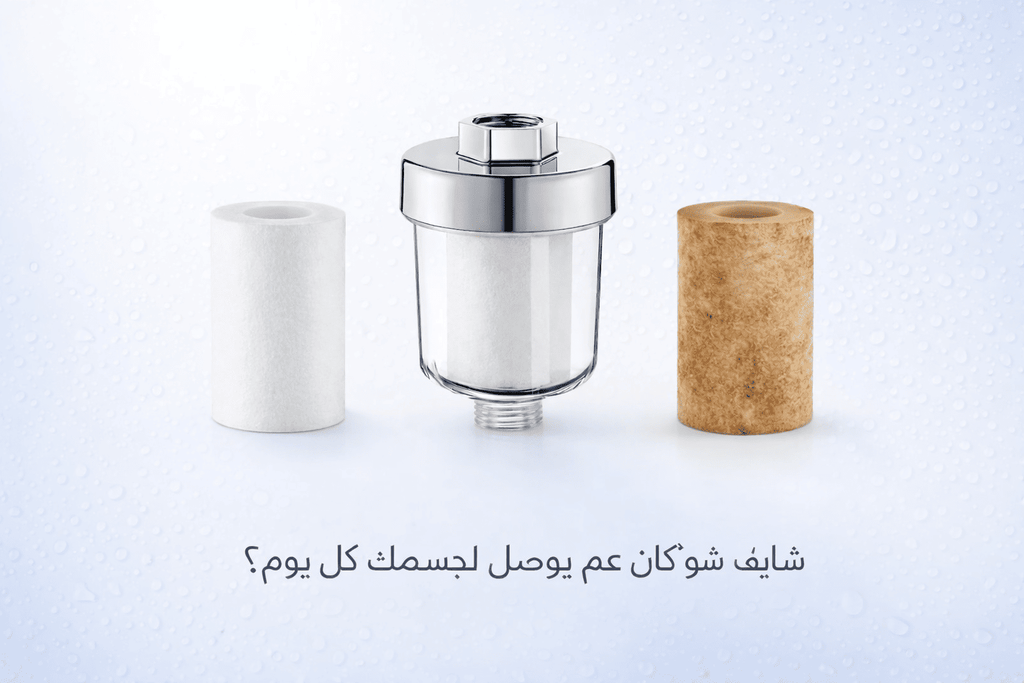 🚿 فلتر الدش — مياه نظيفة من أول قطرة