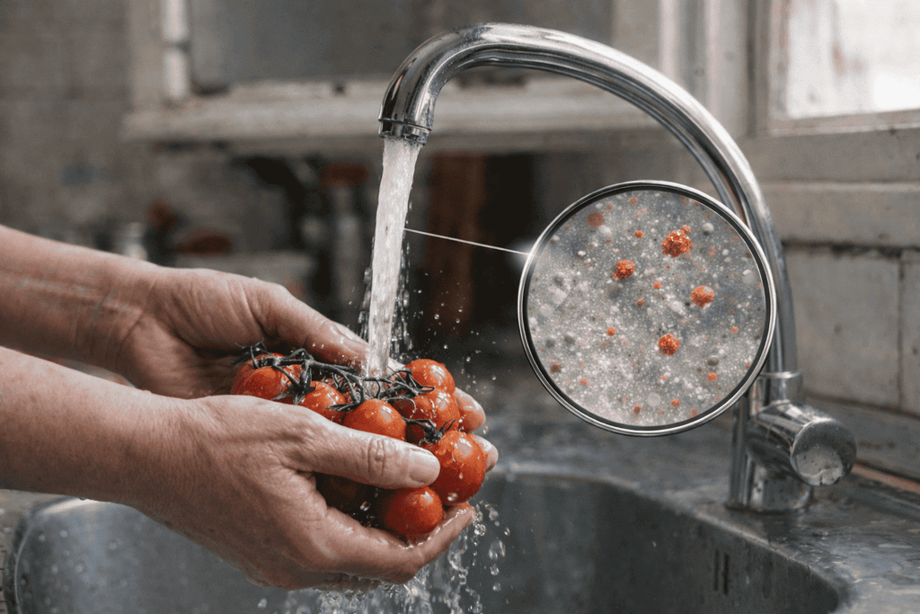 🚰 فلتر حنفية المطبخ — كل يوم عم تطبخي وما حدا حكالك شو بالماء